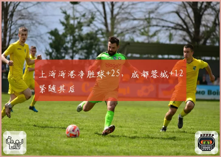 上海海港净胜球+25,成都蓉城+12紧随其后